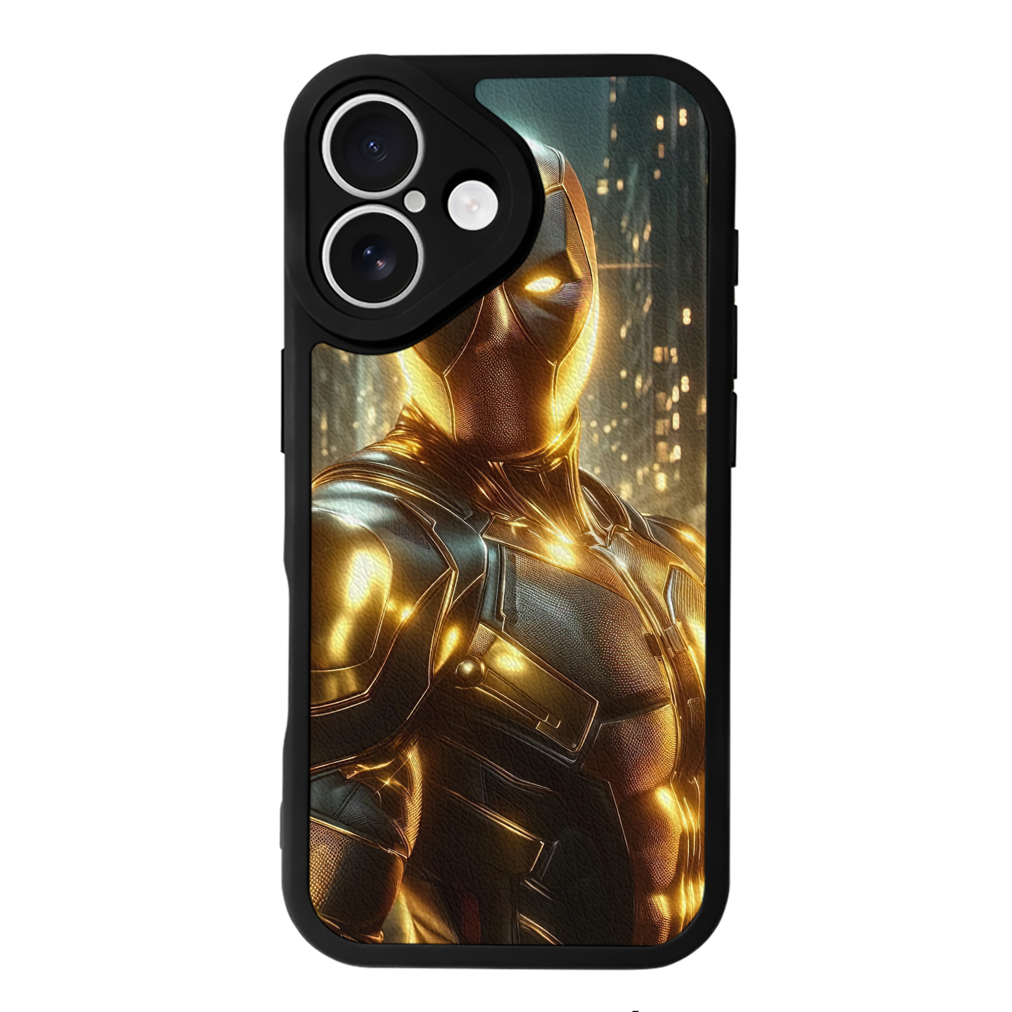 （画像用） Deadpool デッドプール 【iPhone 16シリーズ対応】シリコンスマホケース（レザー調） 材質：シリコン